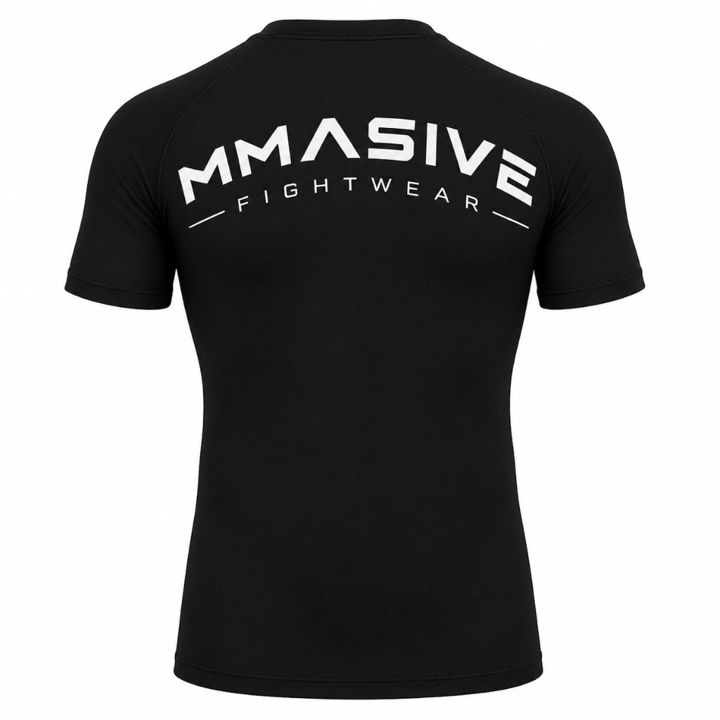 Rashguard de compresión MMASIVE DROP 001, vista trasera